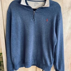 Ralph Lauren Polo Estate-Rib Quarter-Zip Pullover